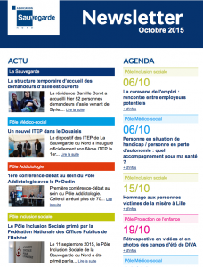 news sauv octobre 2015