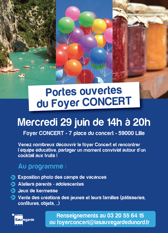 portes ouverts foyer concert